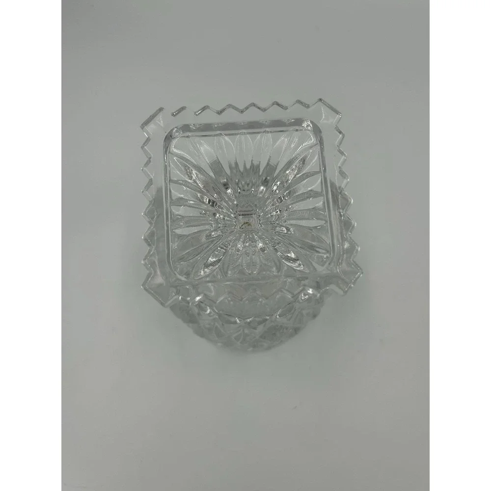 Shannon Designs of Ireland 24% Lead Crystal Tulip Vase Candy Dish Candle Holder